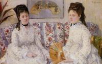 Morisot, Berthe - Two Sisters on a Couch